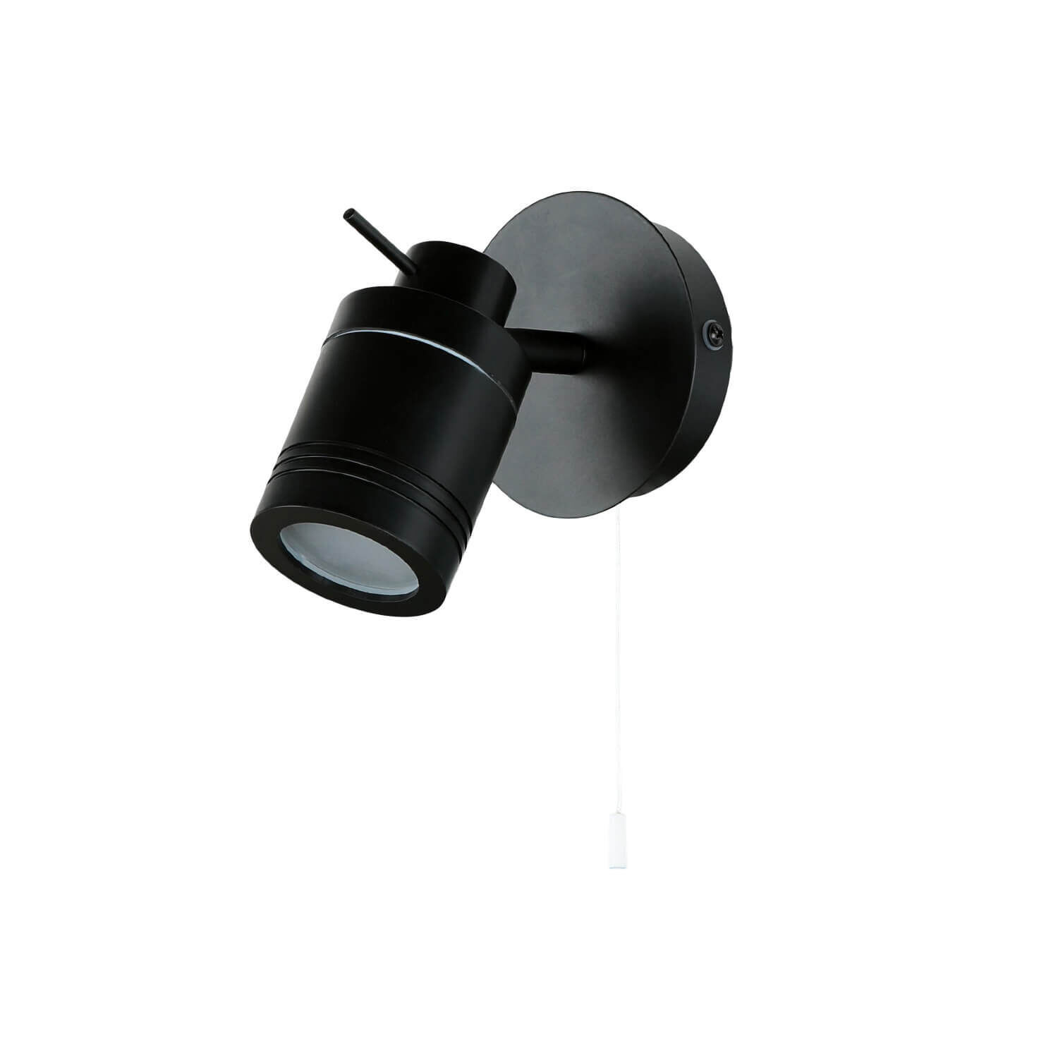 Applique IP44 GU10 Ø 10 cm noir mat orientable Beleuchtung, Lampe