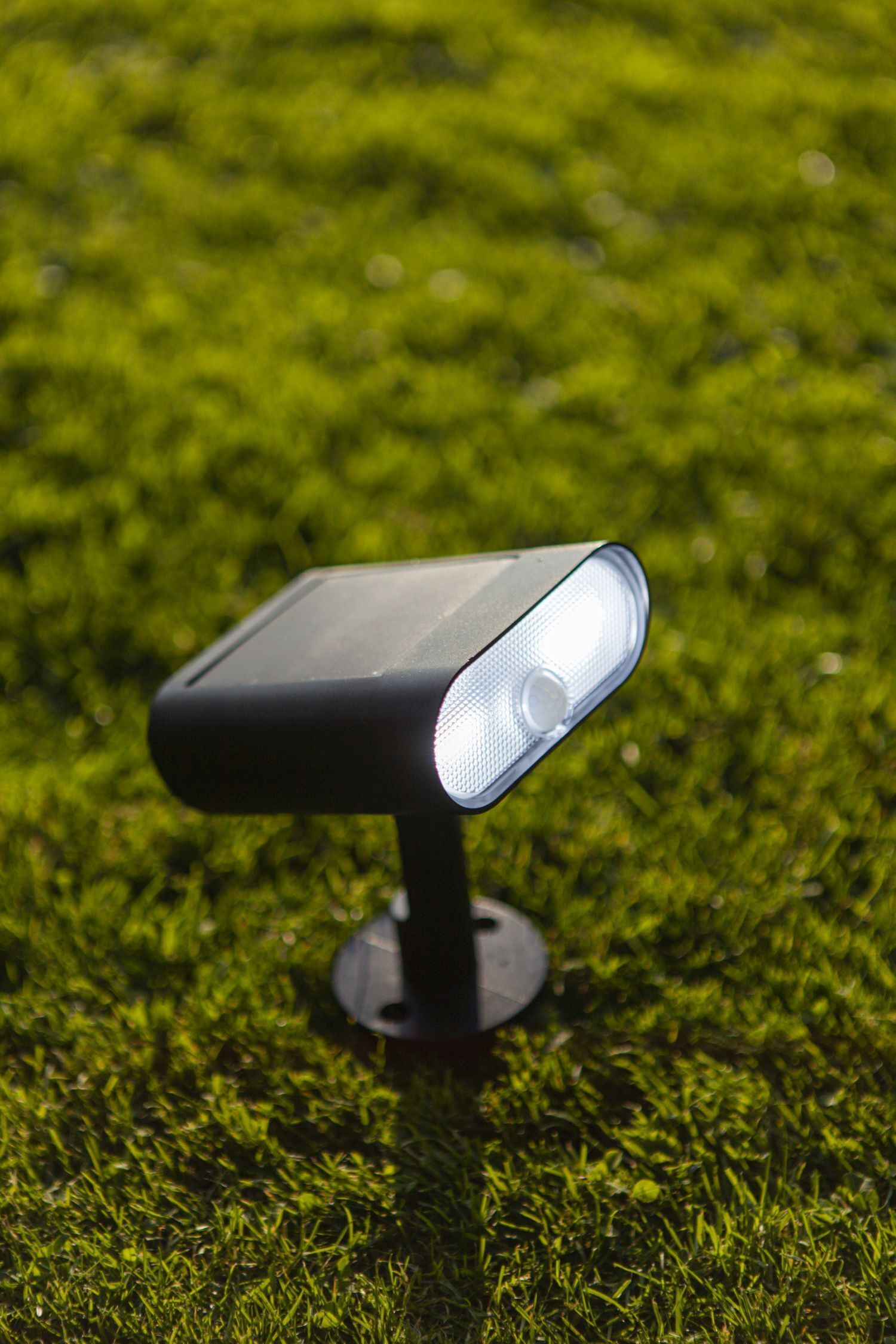 Beleuchtung, Gras, Lampe, Spotlight, Rasen