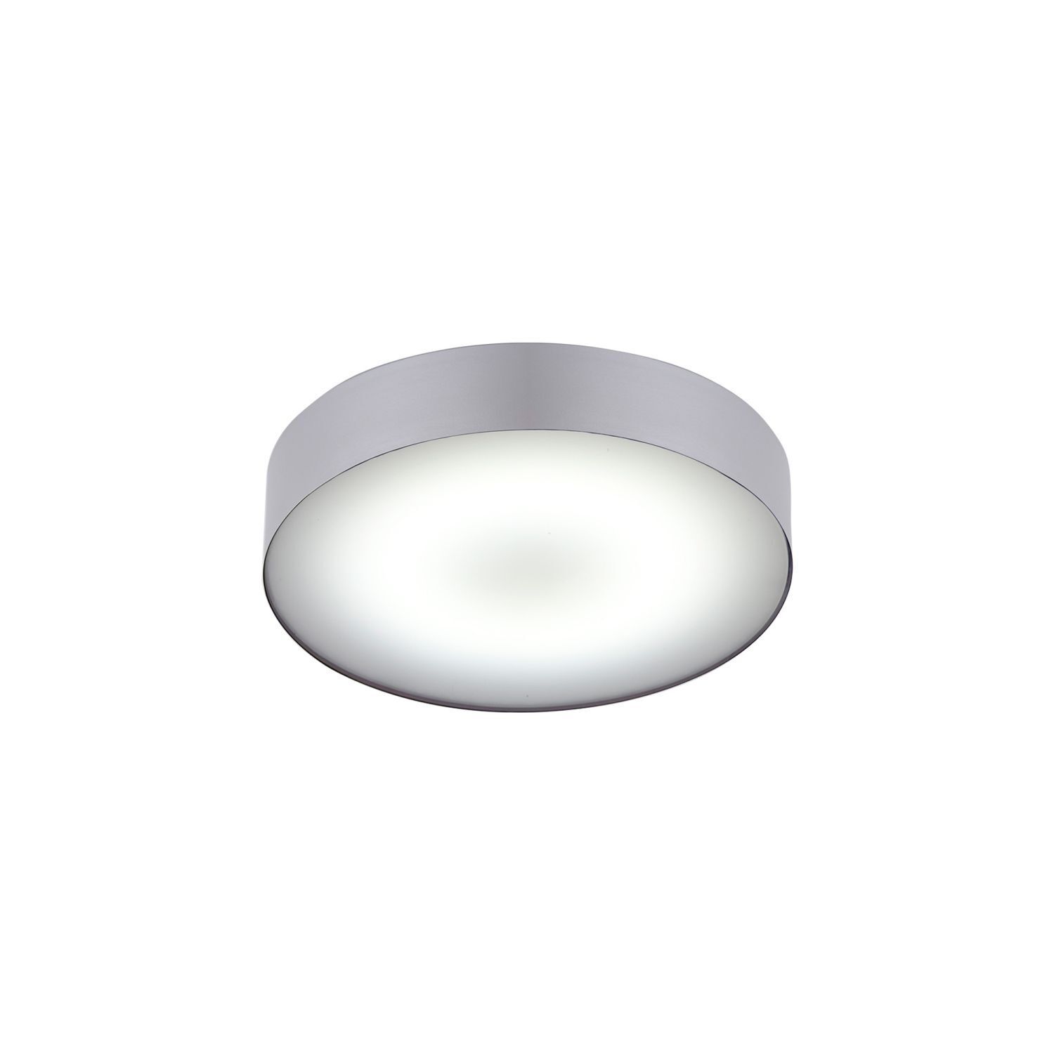 Plafonnier LED Ø 40,5 cm en argent 4000 K 2200 lm