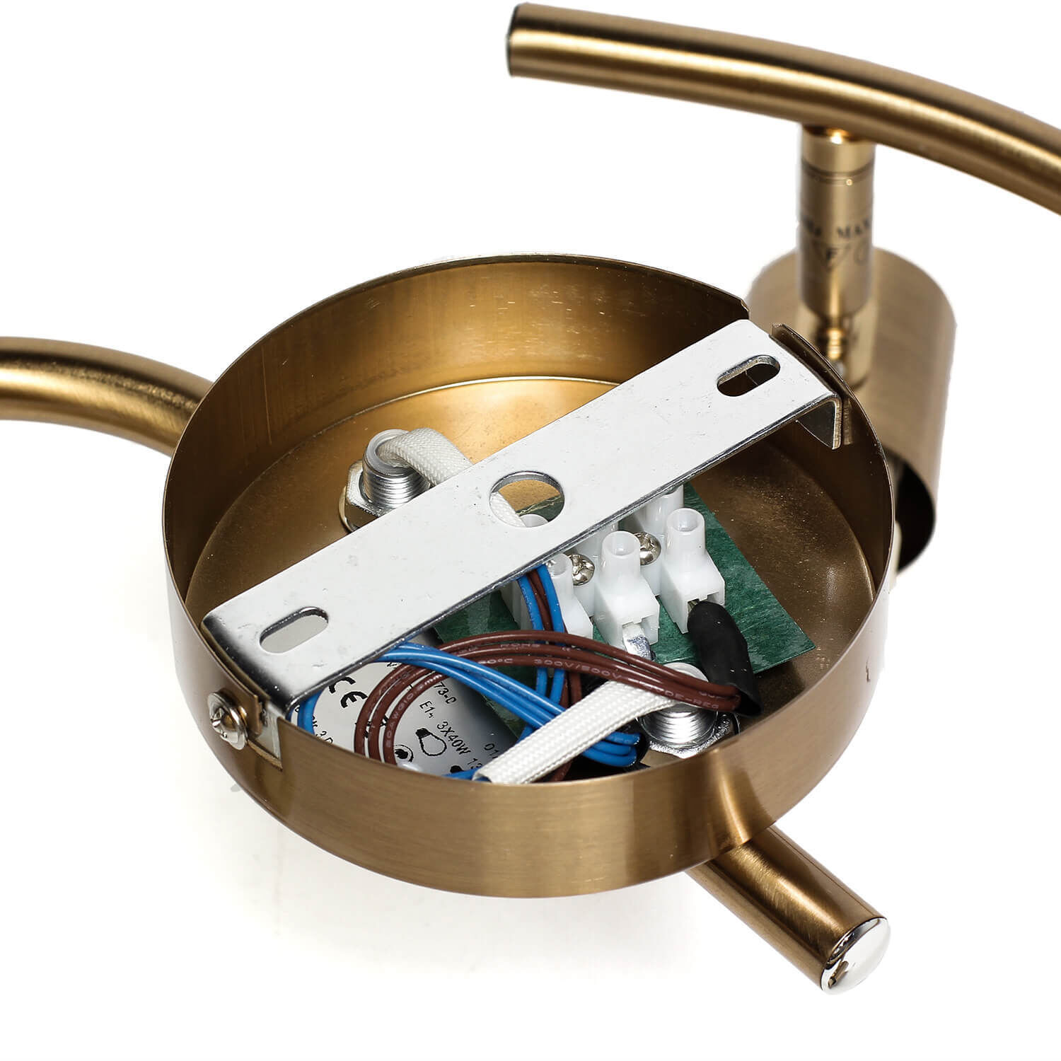 Spot géométrique métal rétro en laiton polyvalent MIA Sinken, Waschbeckenhahn, Bronze