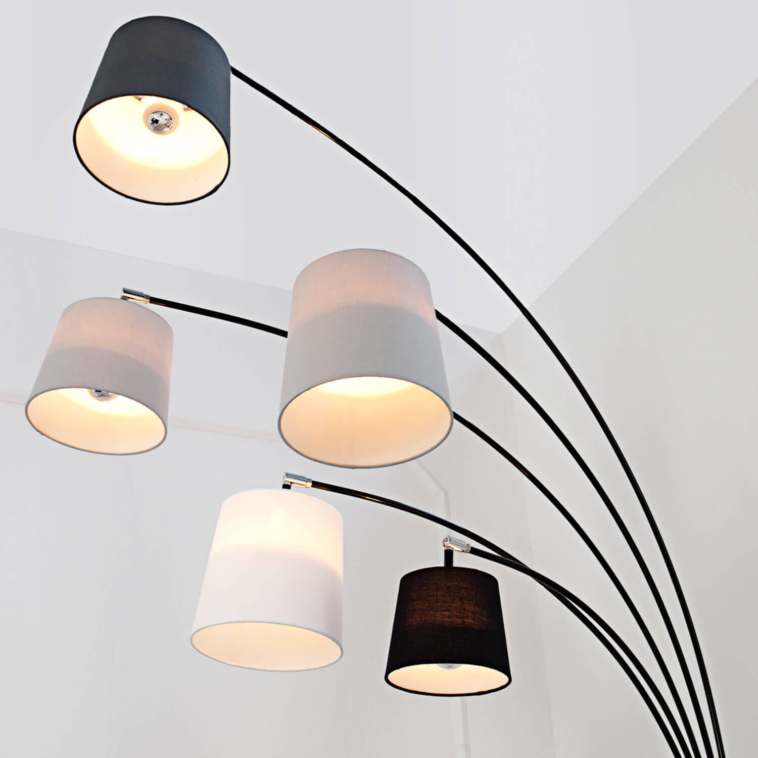 Lampadaire stylé Design moderne 200cm flexible Lampe, Lampenschirm