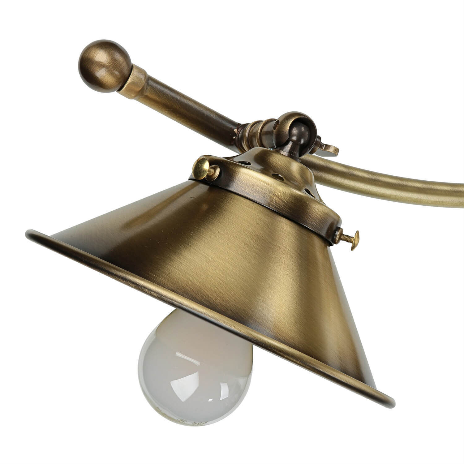 Premium Plafonnier Bronze Antique 3-flmg Bronze, Leuchte, Lampe, Deckenventilator, Elektrisches Gerät