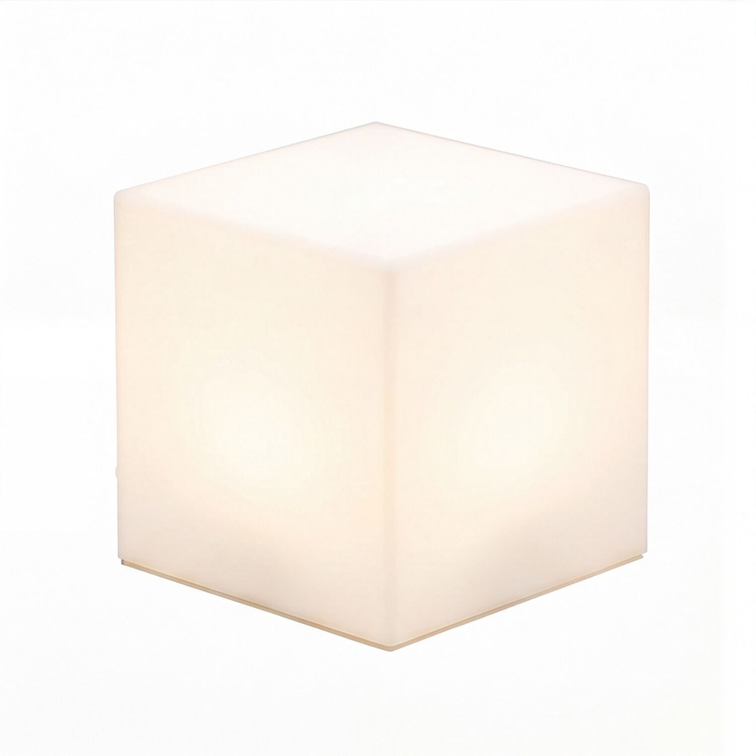 Wandlampe, LED-Lampe, kubische Lampe, weiße Beleuchtung, Schreibtischlampe