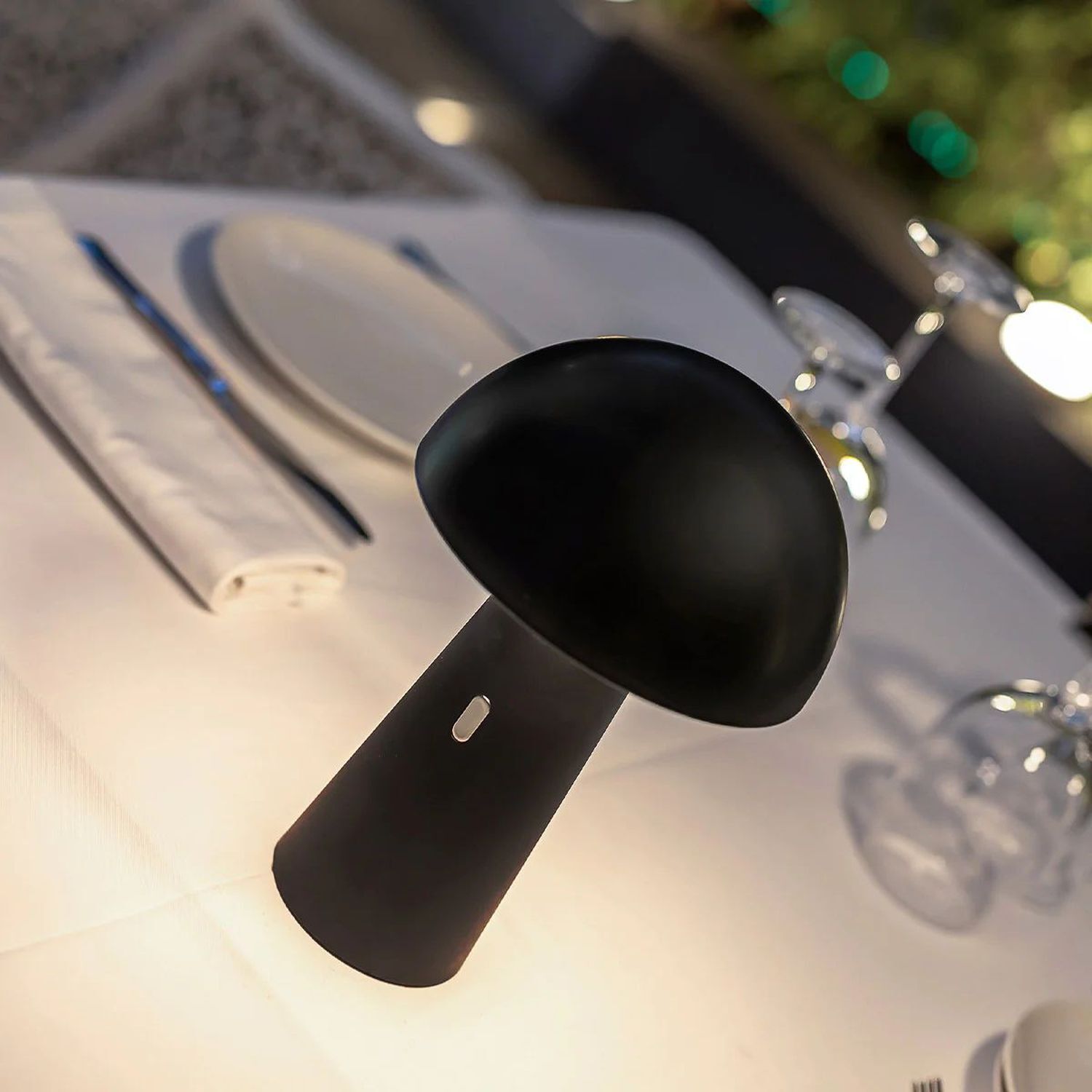Lampe de table LED Sans fil Portable Touch Dimmer IP44 Extérieur Utensil für die Küche, Schöpfkelle