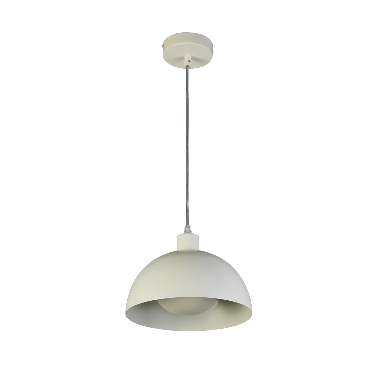 Suspension Loft E27 jusqu'à 60 W Ø25 cm métal crème Lampe, Leuchte, Deckenleuchte