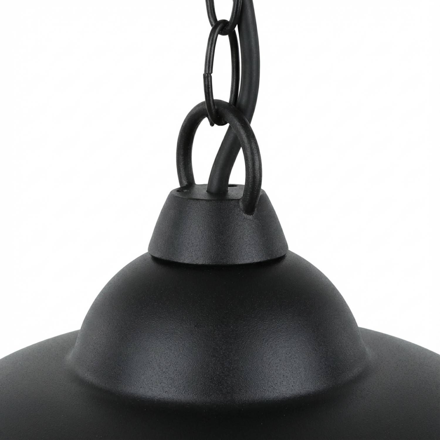 LED Hängelampe außen Schwarz IP54 3000 K 1200 lm hängelampe, pendelleuchte, metall, schwarz, glatte oberfläche