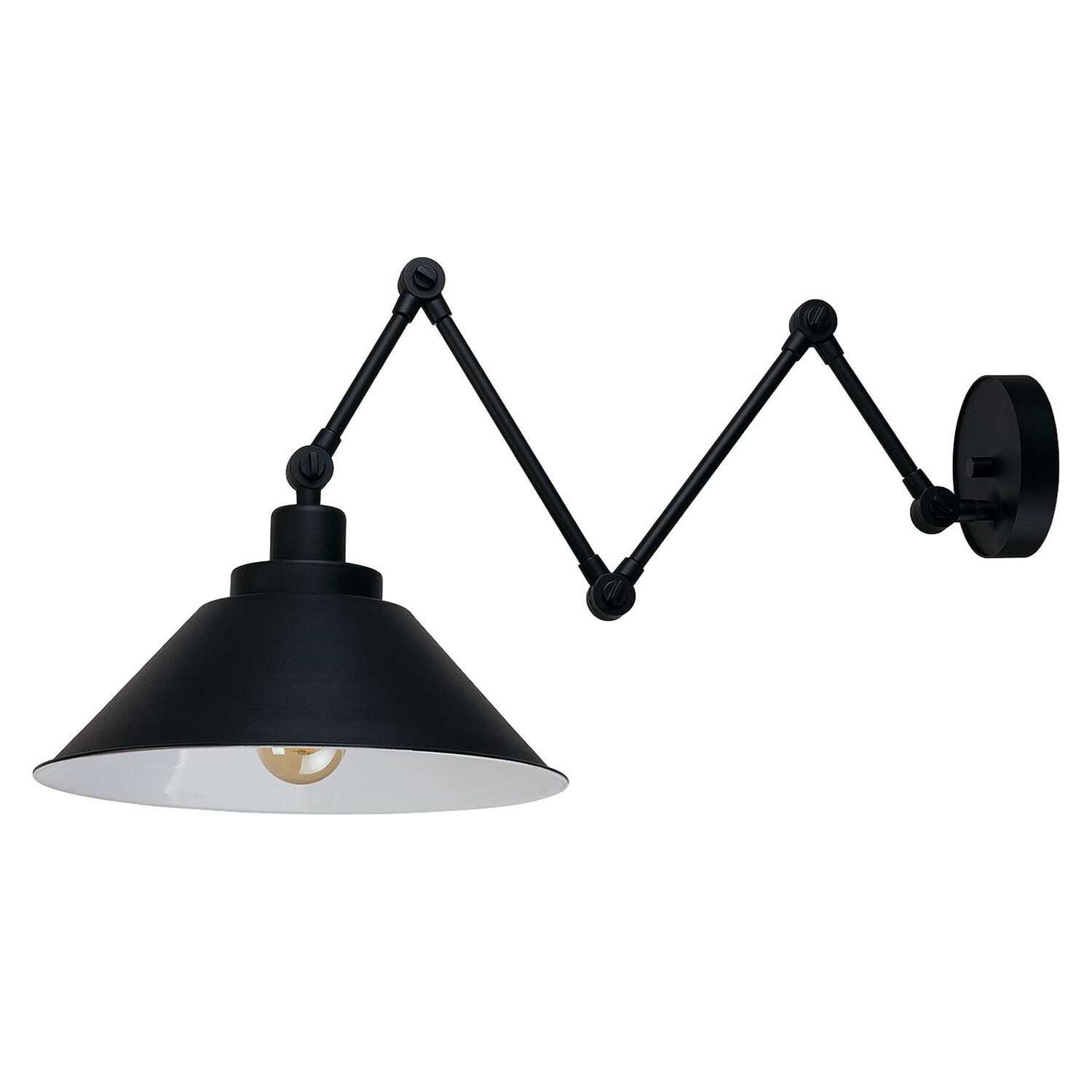 Plafonnier PANTO noir 1,1m lampe de salon