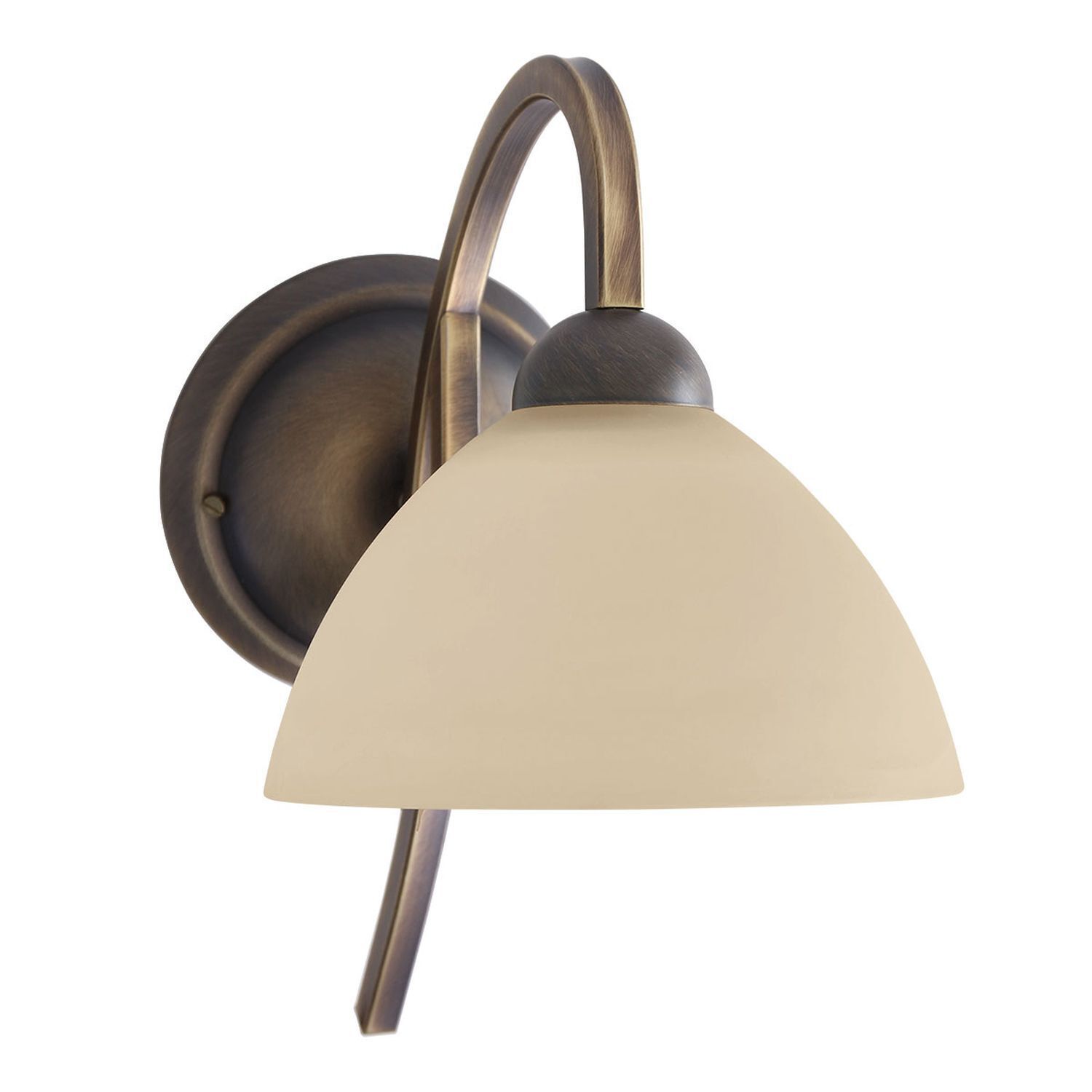 Applique murale en bronze crème P:28 cm E27 Classique