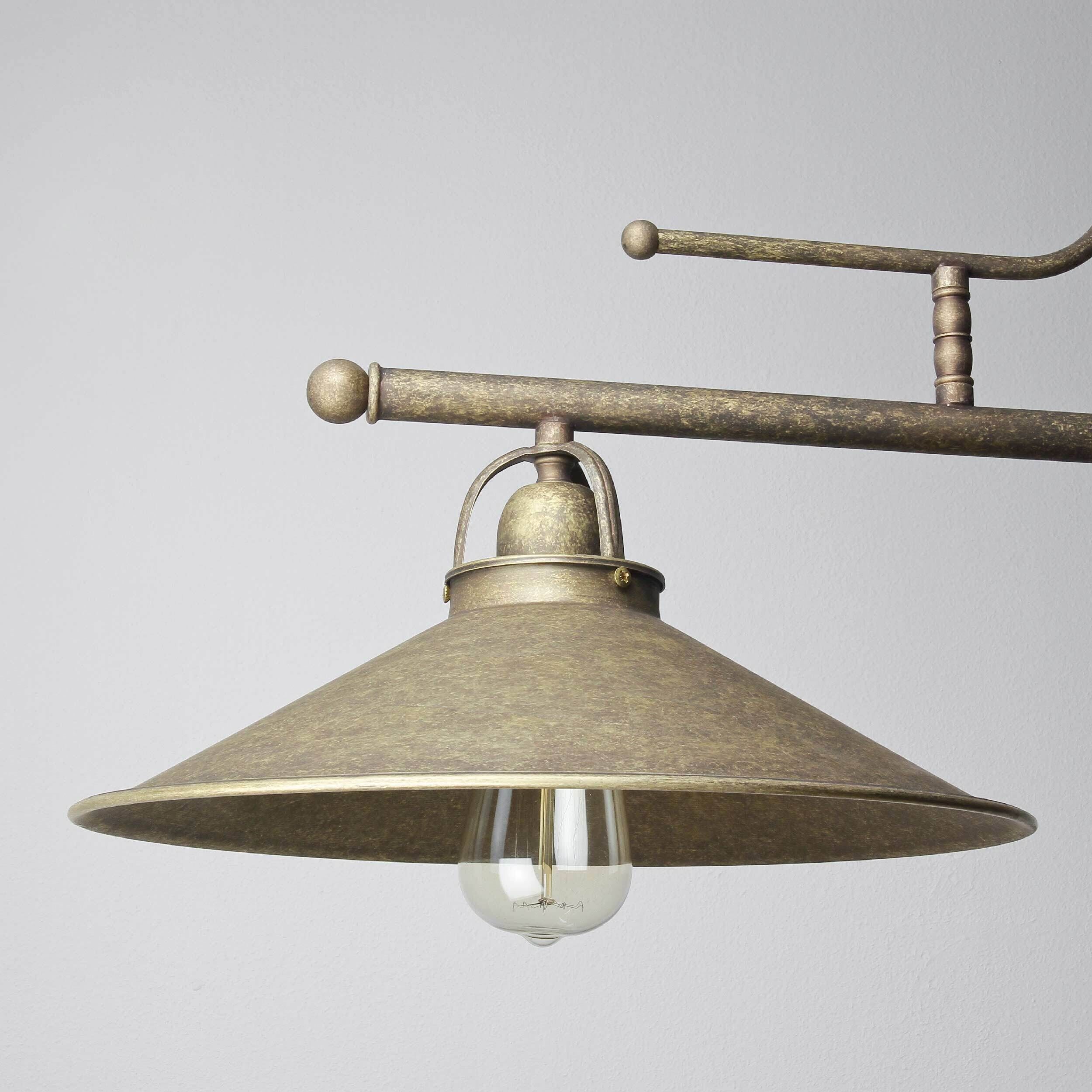 Suspension rustique Country Bronze antique Lampe, Leuchte, Deckenventilator, Elektrisches Gerät, Bronze