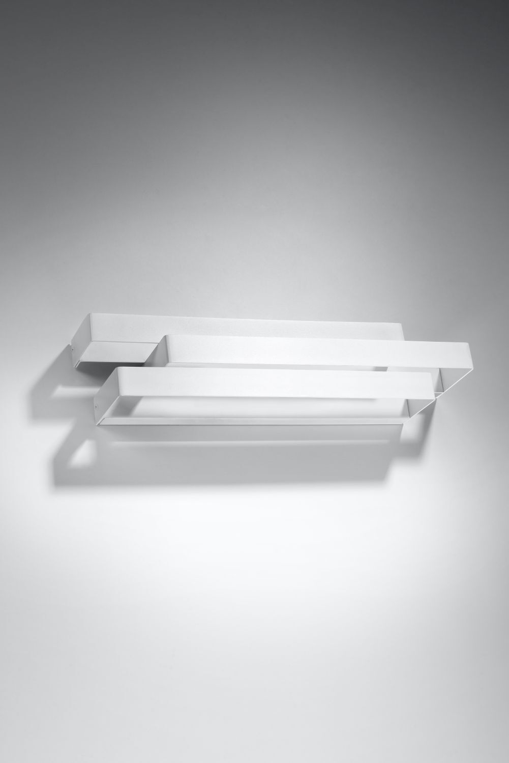 Applique stylée HELVIA Blanc L:42cm Métal 2x G9