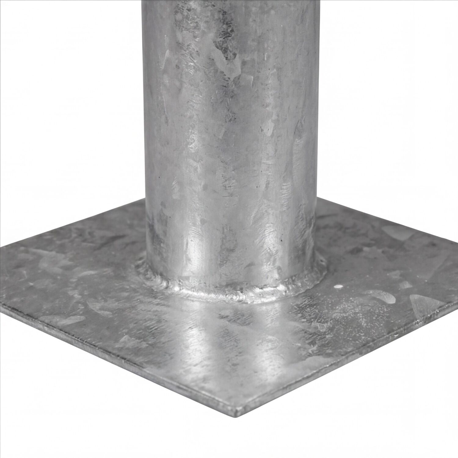 stahl, säule, basis, metall, platte
