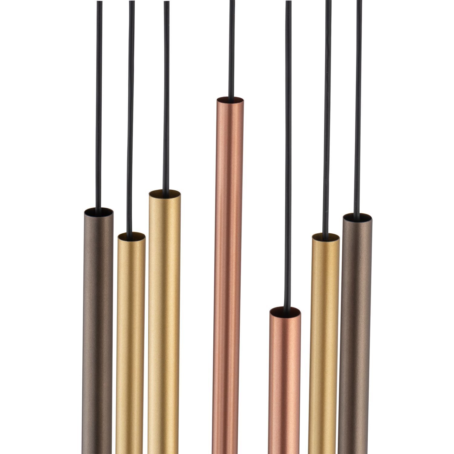 Suspension métal ajustable 7 flammes G9 Moderne CULT