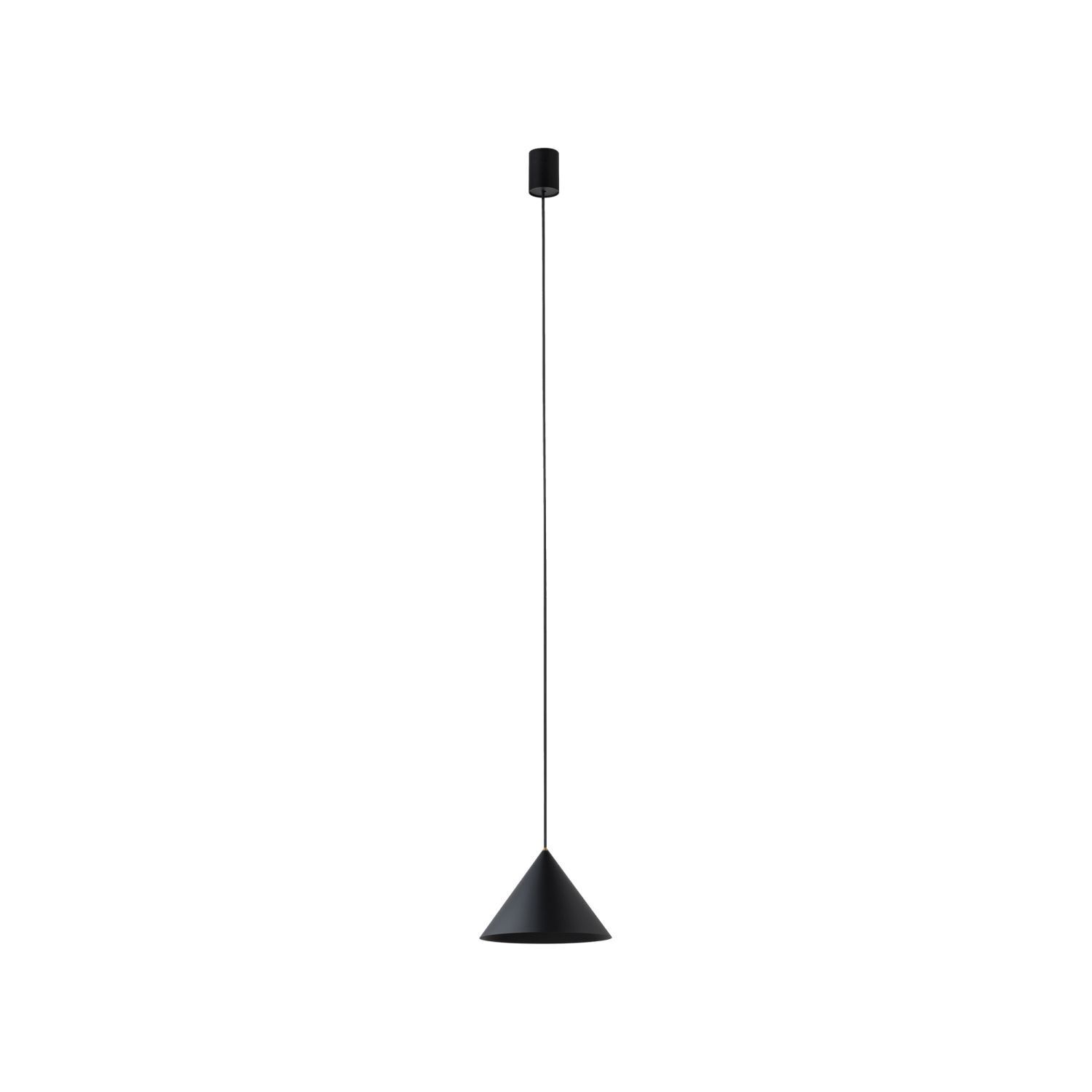 Lampe à suspendre noire GU10 Ø 20,5 cm métal rétro design