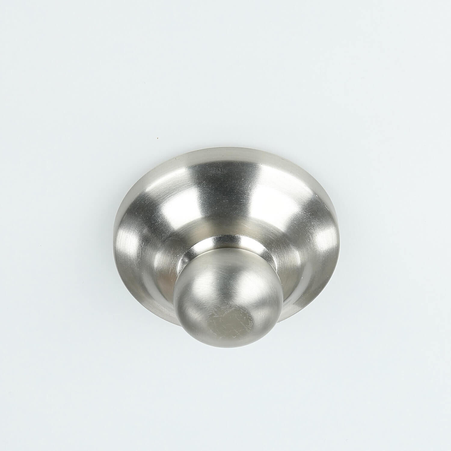 Plafonnier E27 Blanc Nickel Ø37cm Verre Métal Deckenleuchte