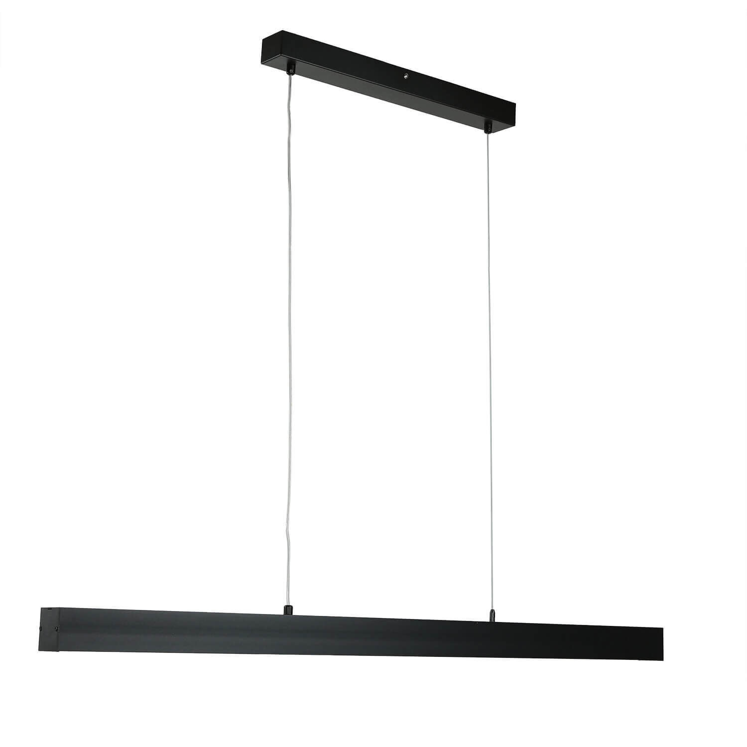 Suspension LED métal dimmable L : 100 cm noir Moderne Lampe, Kronleuchter, Elektronik, Bildschirm