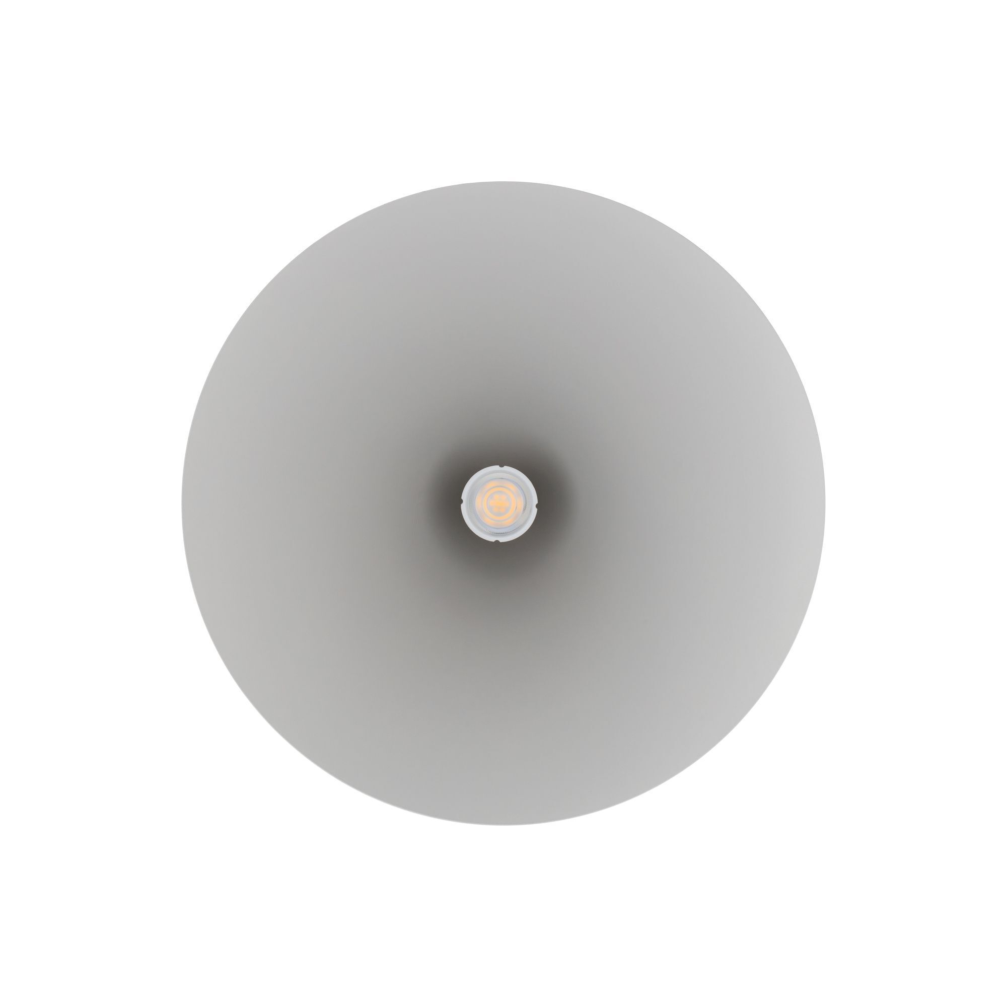 LED, Lampe, Schirm, Grau, Rund