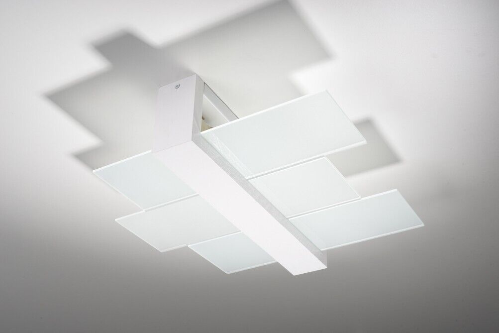 Plafonnier LEDA en blanc 2flmg Deckenleuchte