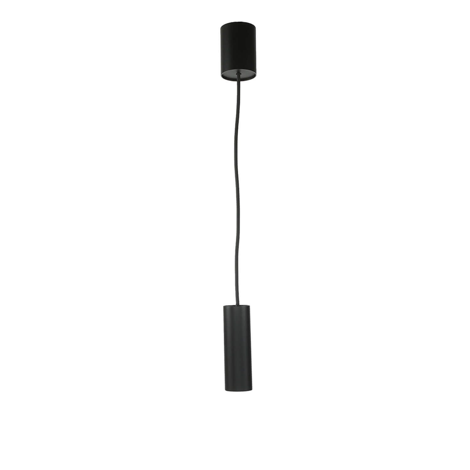 Suspension Noir GU10 R35 Ø 4 cm Métal Moderne