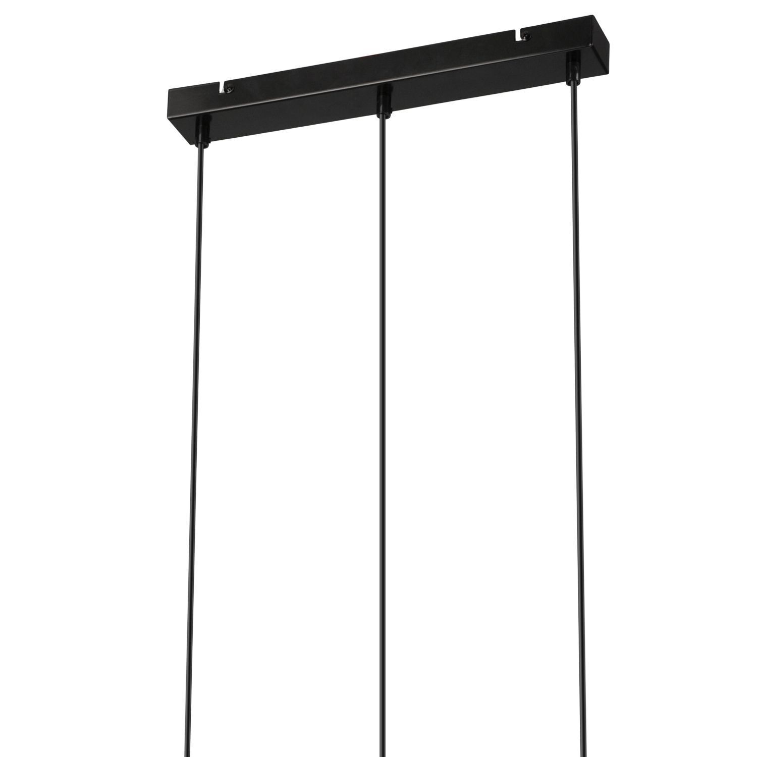 Suspension Rustique L : 53 cm réglable en hauteur Bois Métal