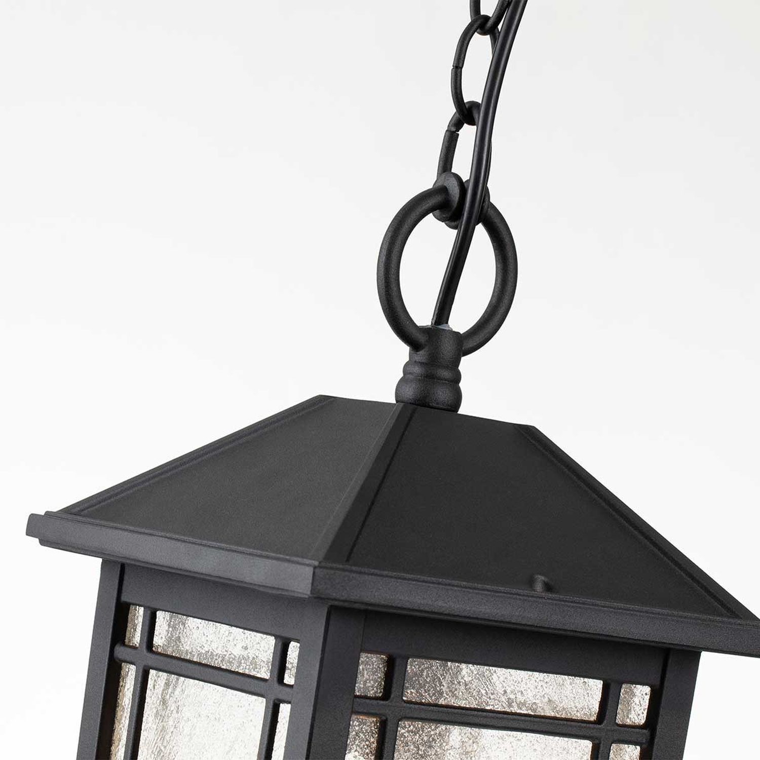 Lampe à suspendre extérieure Vintage E27 IP44 noire réglable en hauteur