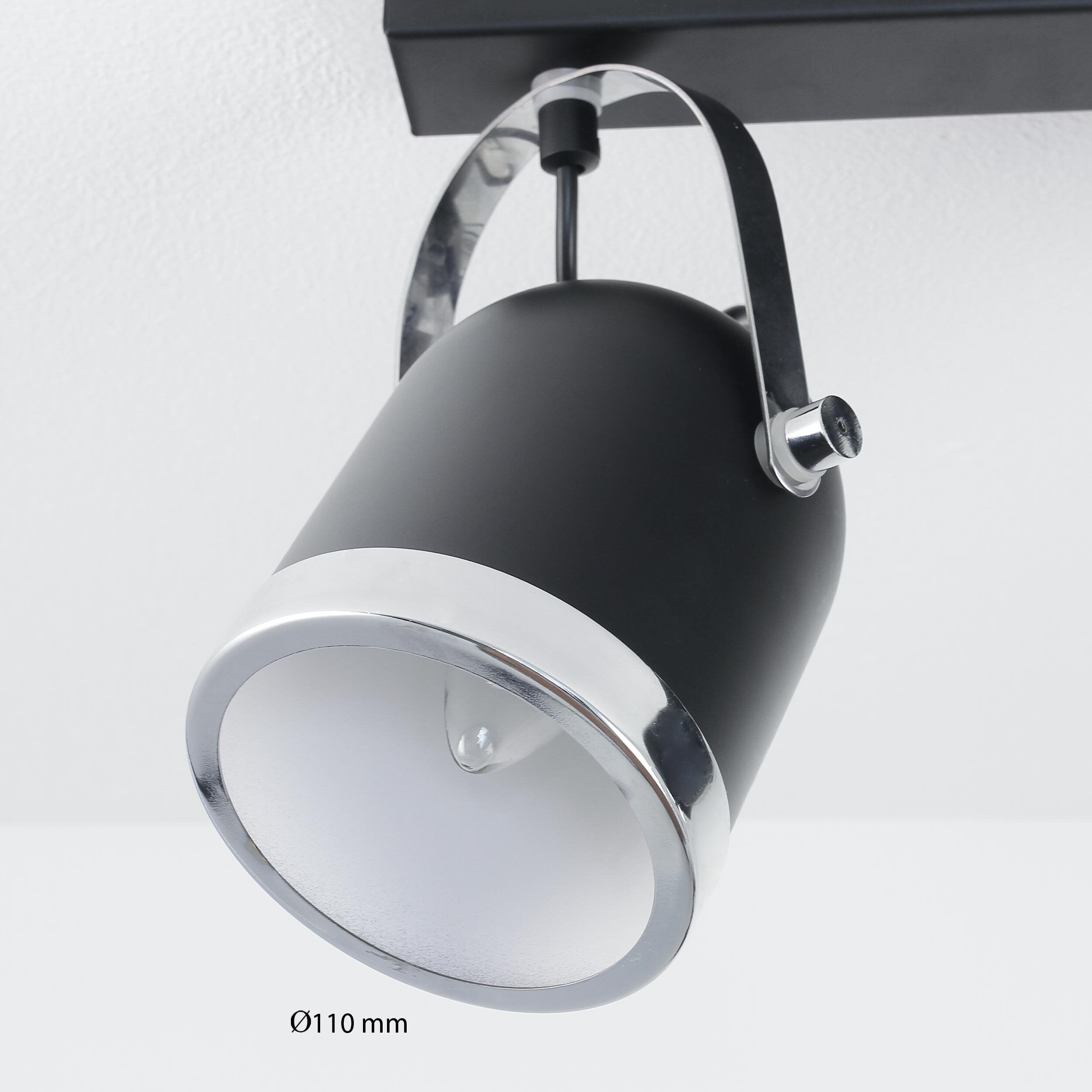 Spot NEO en noir 2-flmg Beleuchtung, Lampe