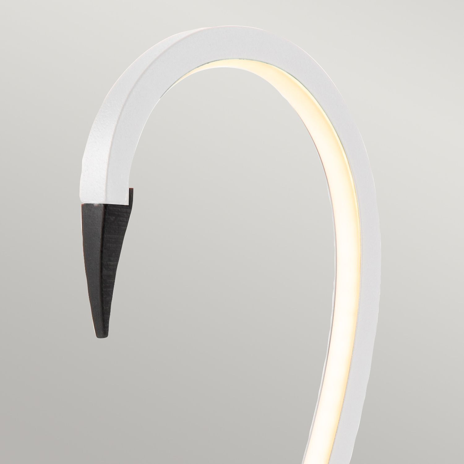 Lampe de table décorative LED Flamingo 50 cm Blanc Métal 3000 K