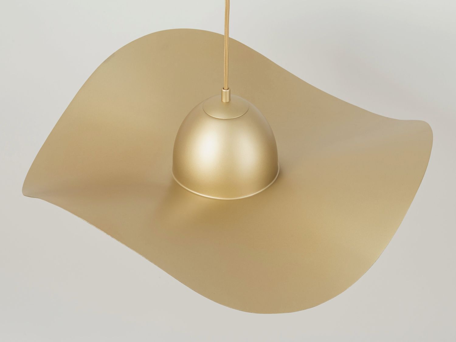 Hängelampe Gold Modern elegant E27 Esstisch MUNYA Lampe, Kleidung, Hut, Lampenschirm
