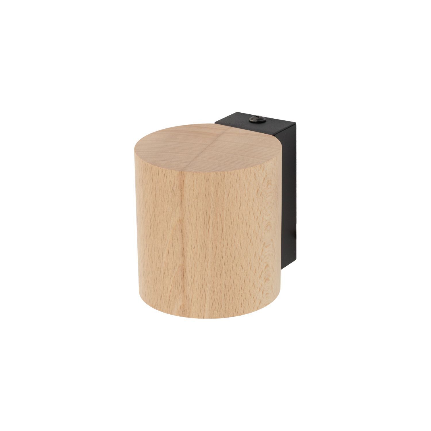 Applique murale bois métal GU10 H : 8,5 cm petit downlight