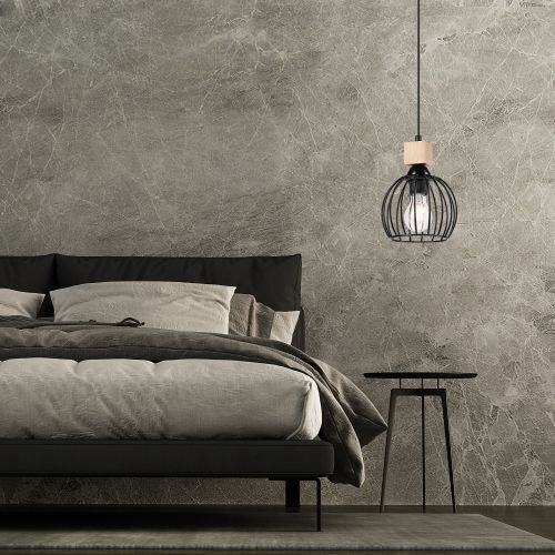 Innenarchitektur, Lampe, Bett, Mauer, Fußboden