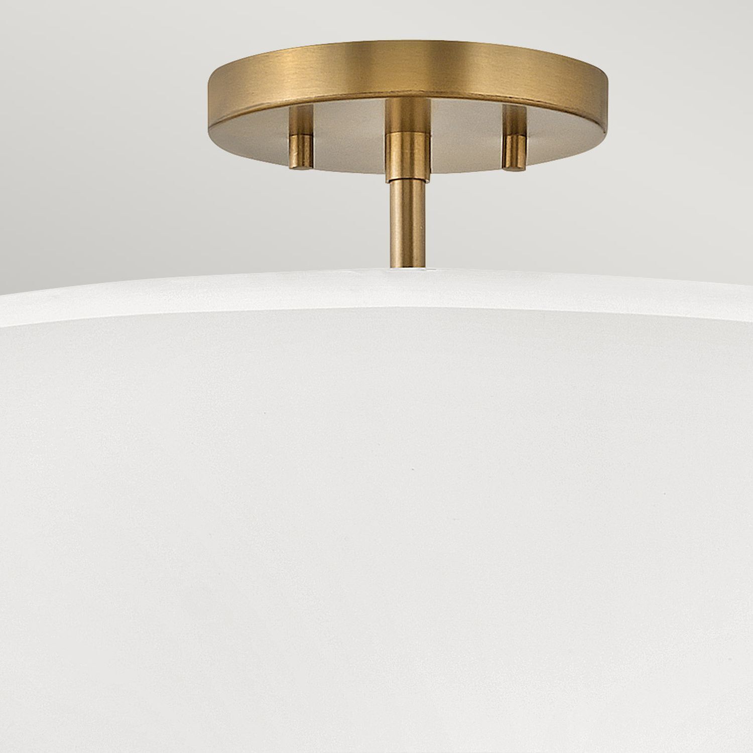 Plafonnier rond D : 40,6 cm E14 Moderne Métal Tissu
