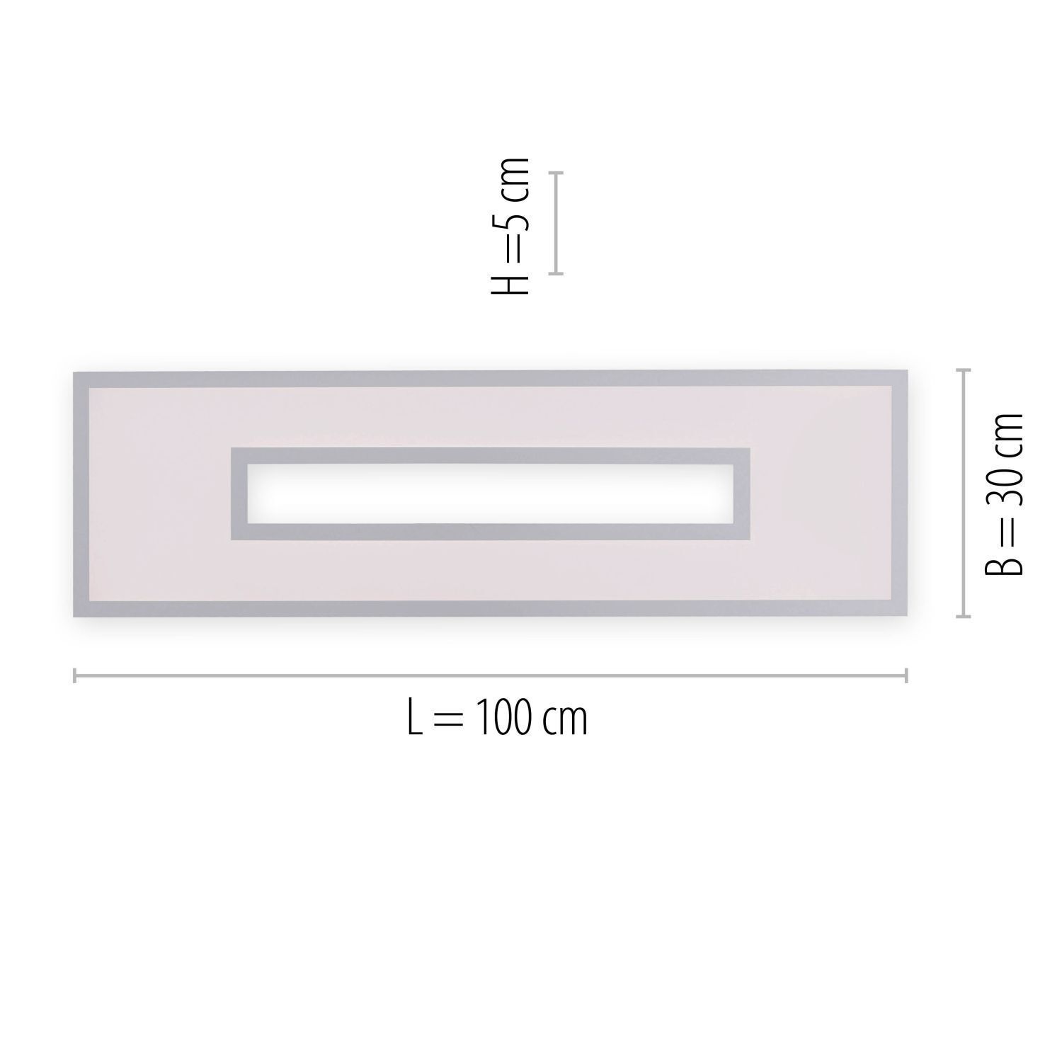 Lampe de plafonnier LED Blanc Lumière RGB dimmable 2700-5000 K 34 W