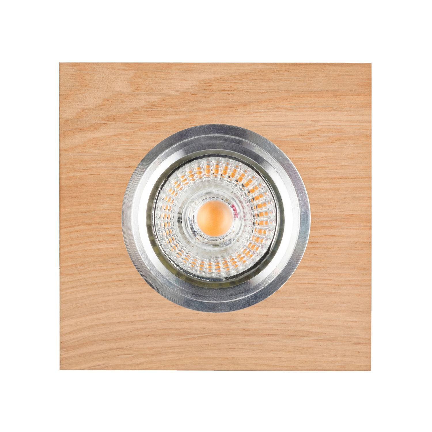 Spot encastré en bois avec LED 5W DELEN