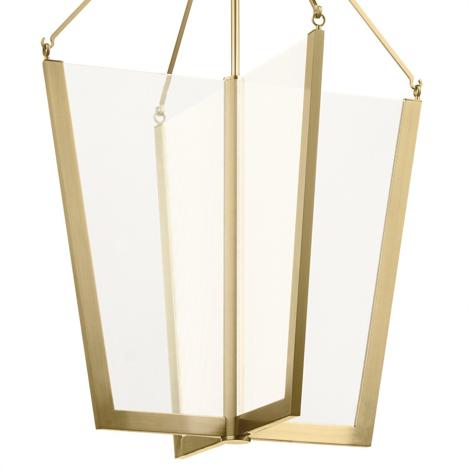 Suspension LED métal 52,8 cm large 3000 K Moderne
