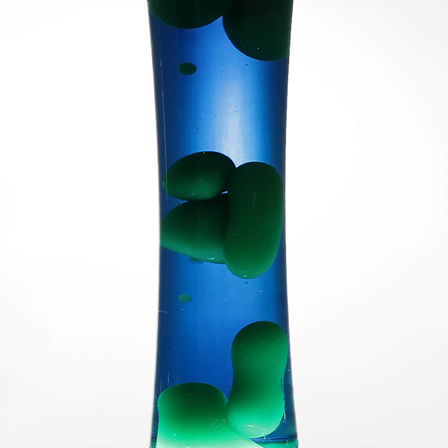 Retro Lavalampe Blau Grün 39cm stimmungsvoll SANDRO Krug, Töpferei, Vase, Flasche