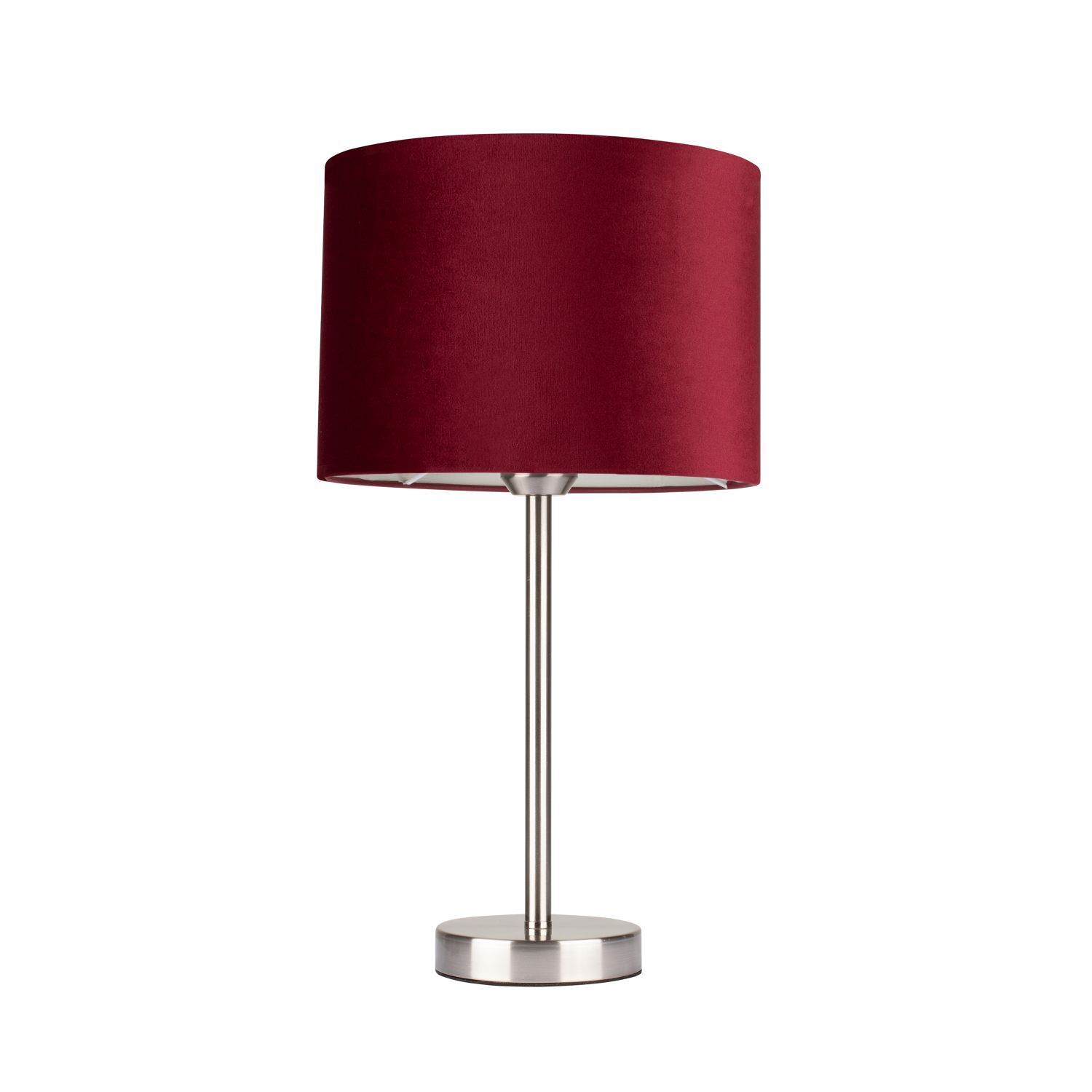 Grande lampe de chevet métal tissu E27 cosy