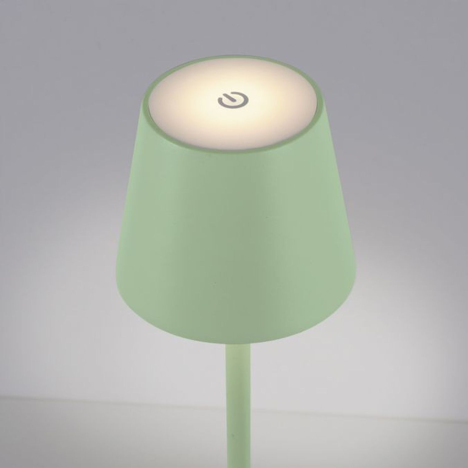 Lampadaire LED rechargeable Vert IP54 125 cm Touch Variation 3000 K Lampe, Lampenschirm