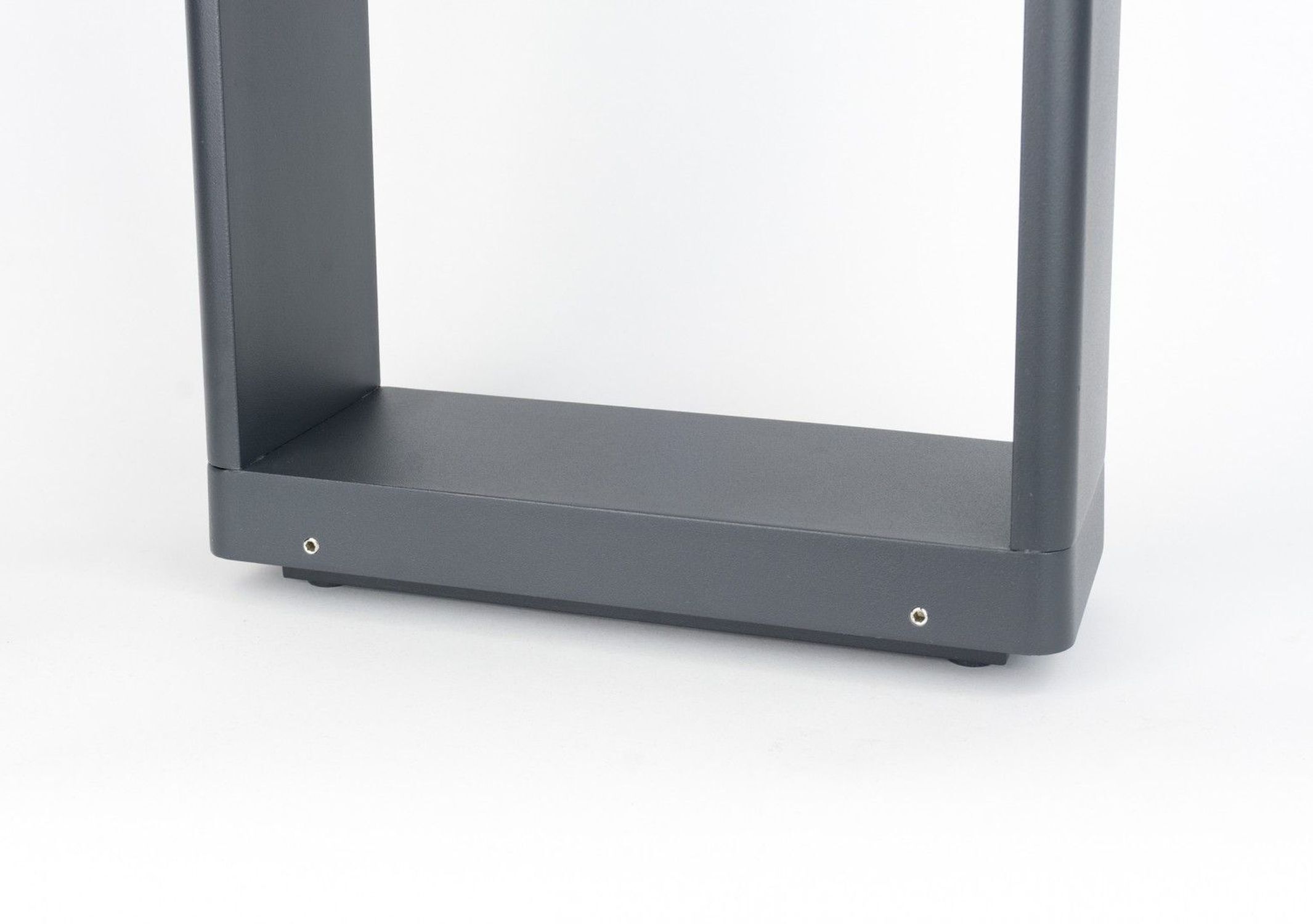 Lampadaire LED extérieur aluminium verre IP65 9 W 75 cm de haut