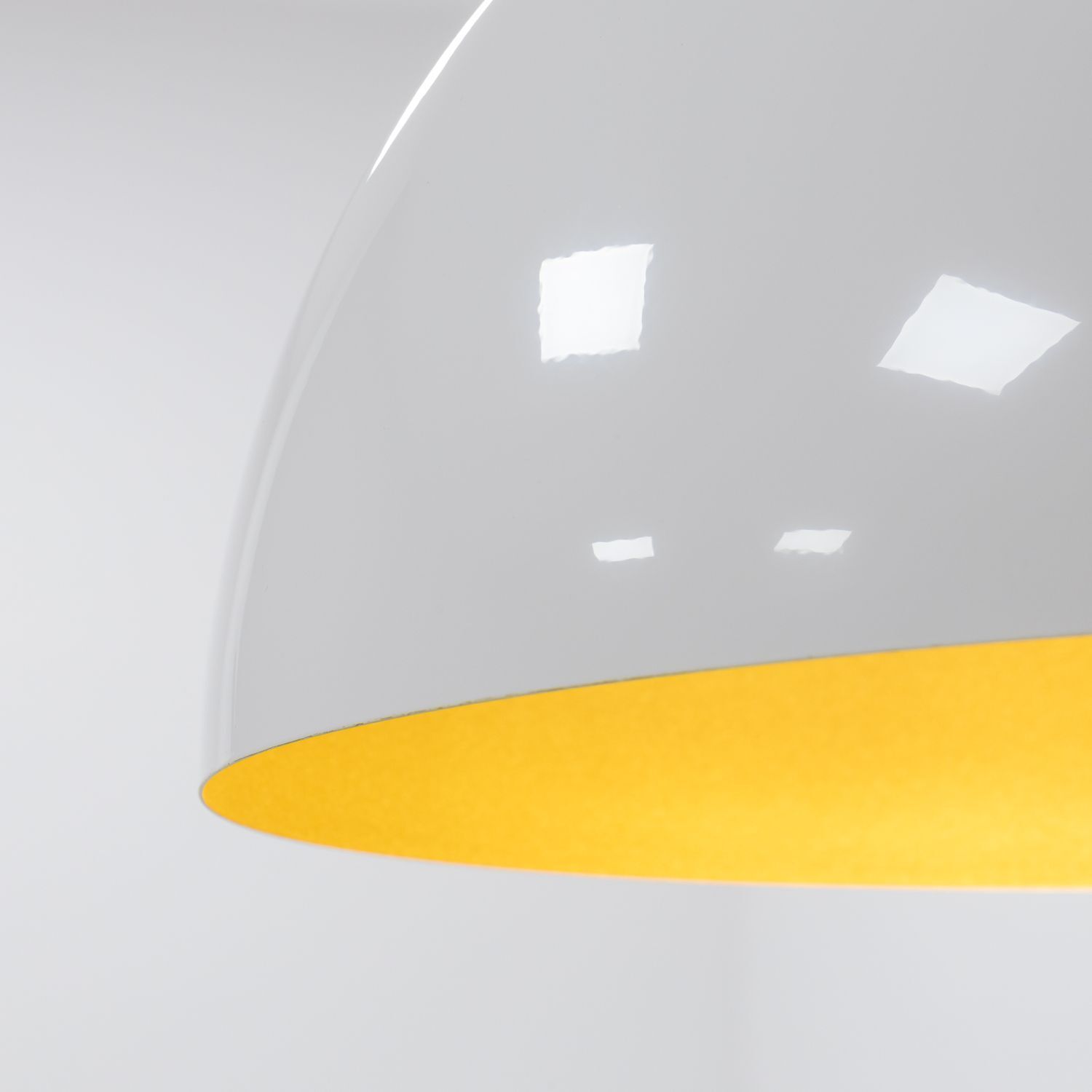 Suspension réglable ronde Ø 33 cm blanc or GX53 métal