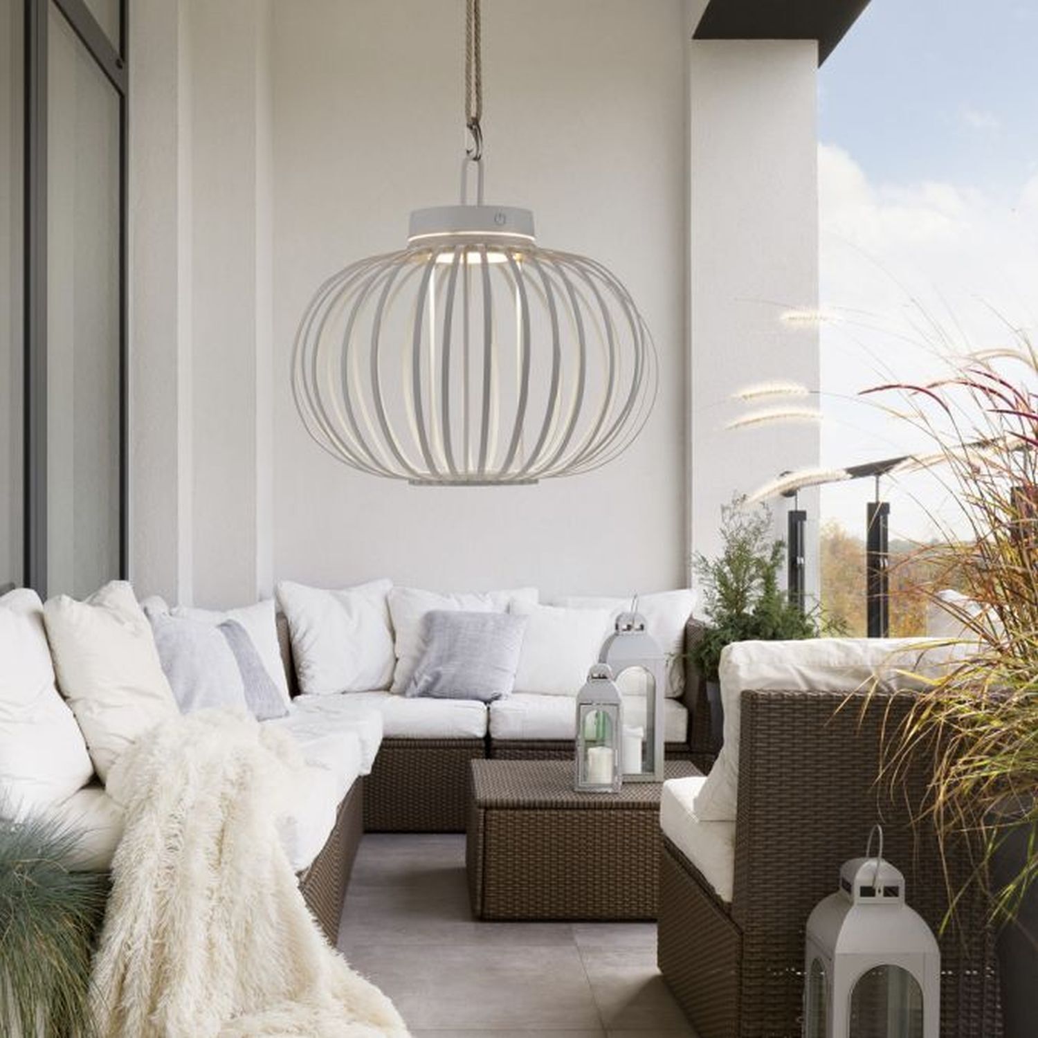 Lampe de table LED rechargeable IP44 noire à intensité variable Touch 33 cm Moebel, Wohnzimmer, Zimmer, Dekoration für Zuhause, Couch