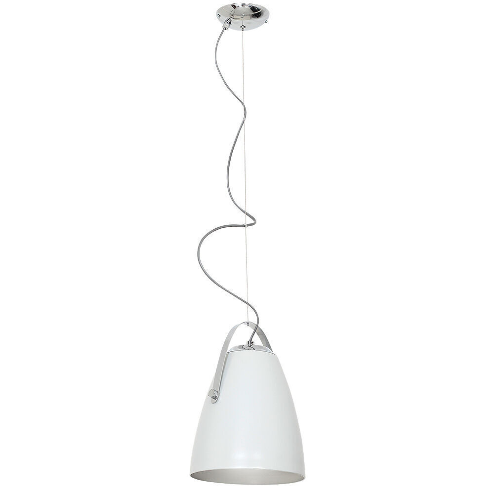 Moderne Pendelleuchte E27 SINGLE grau Lampe