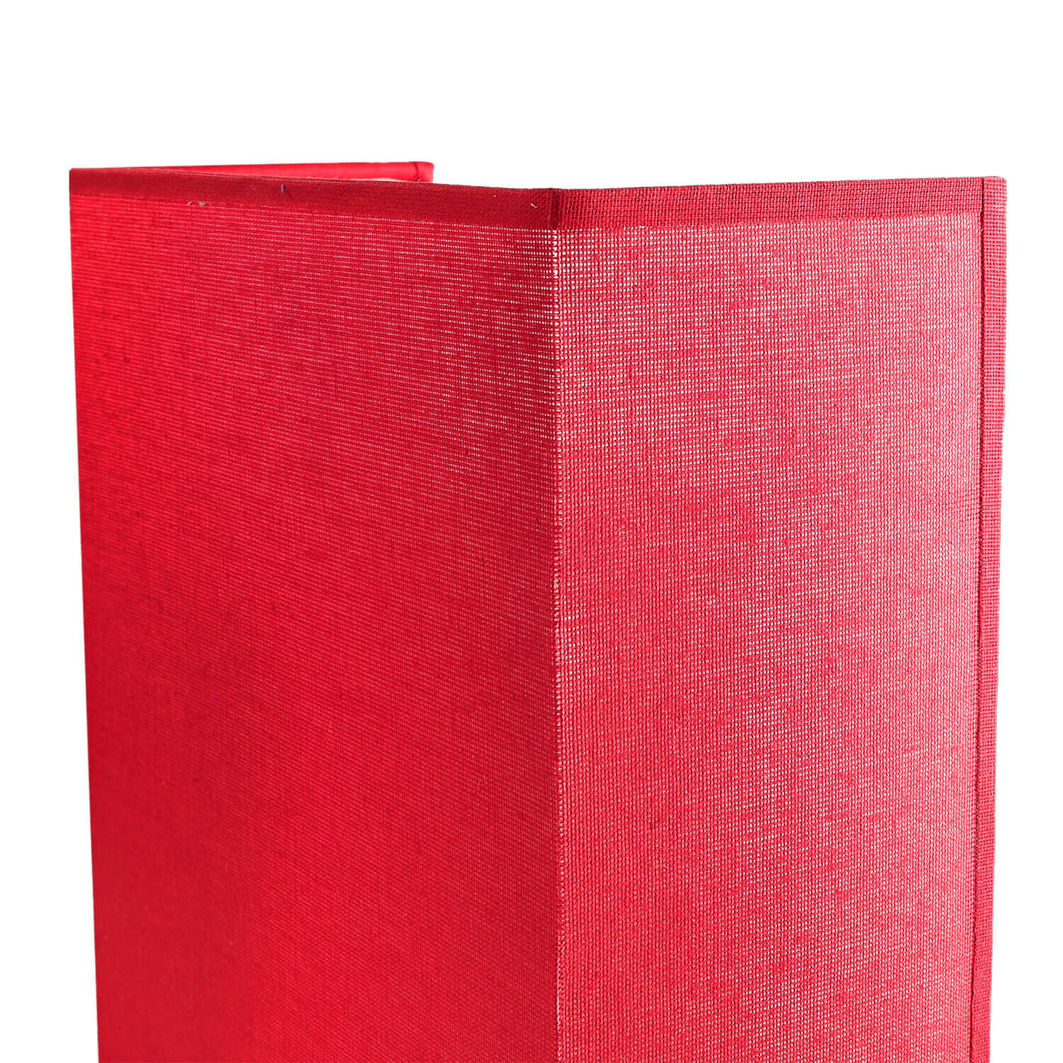 Tissu Applique ALICE Rouge carré Loft Moderne E27 Couloir