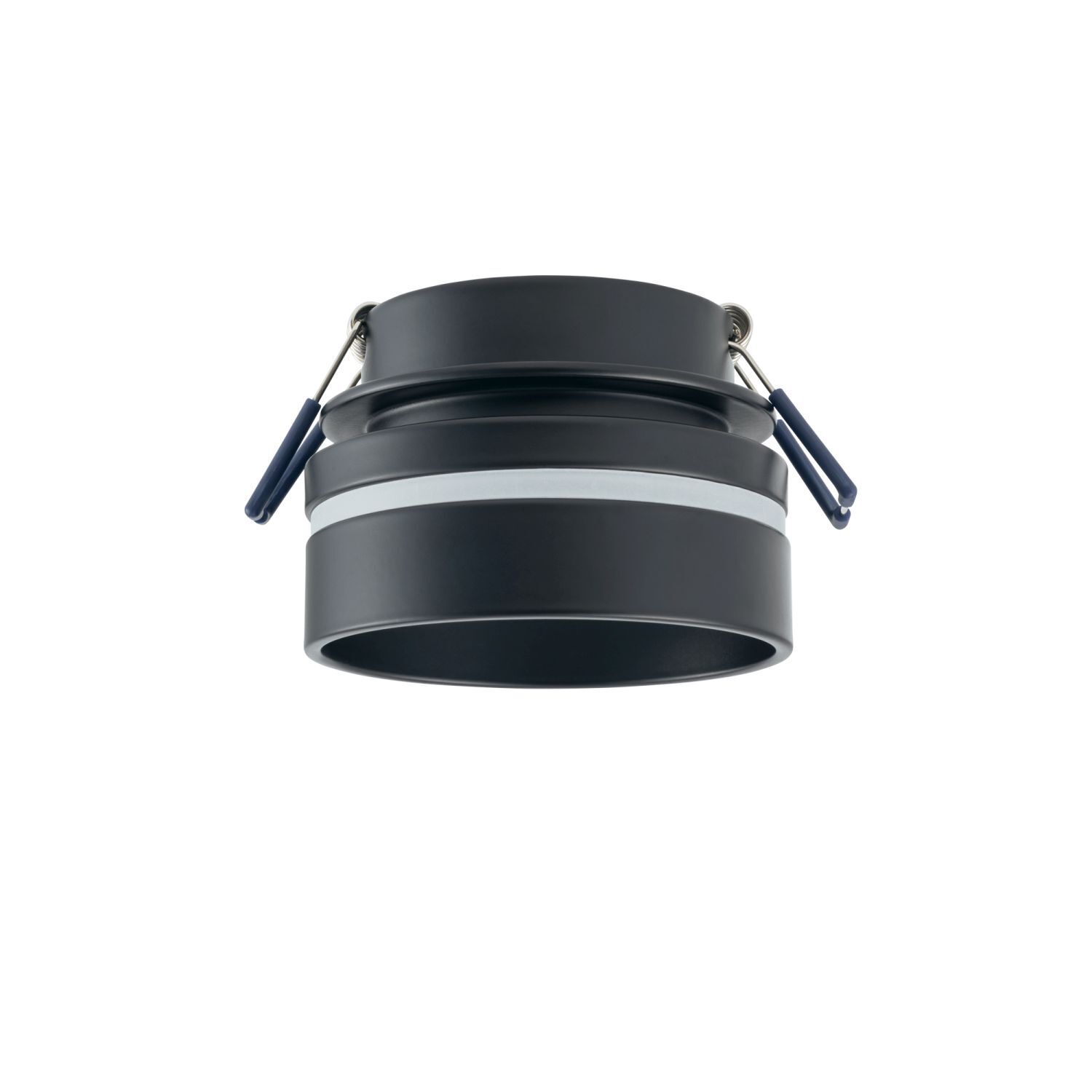 Spot encastré GU10 Ø 8 cm Noir Aluminium Moderne