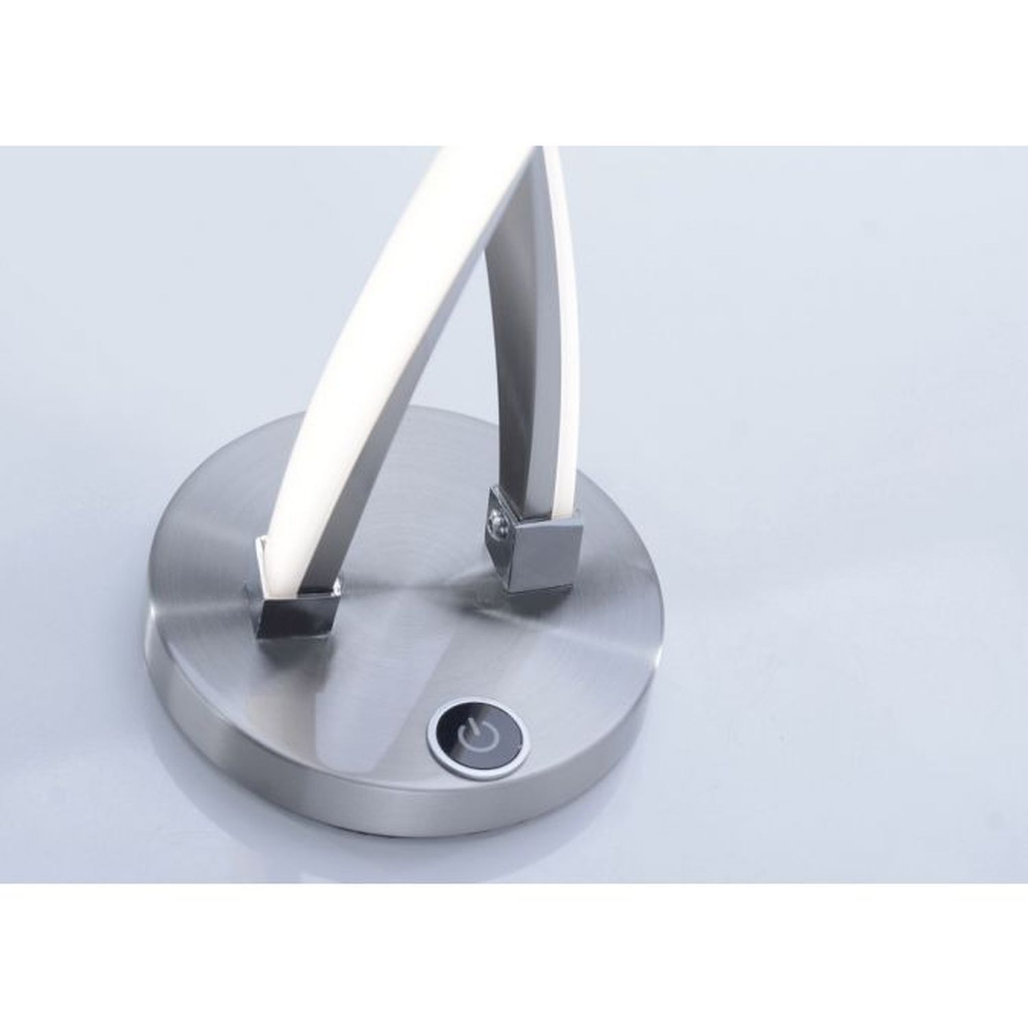 Stylische LED Tischlampe in Stahl 13 W dimmbar Touch Sinken, Waschbeckenhahn