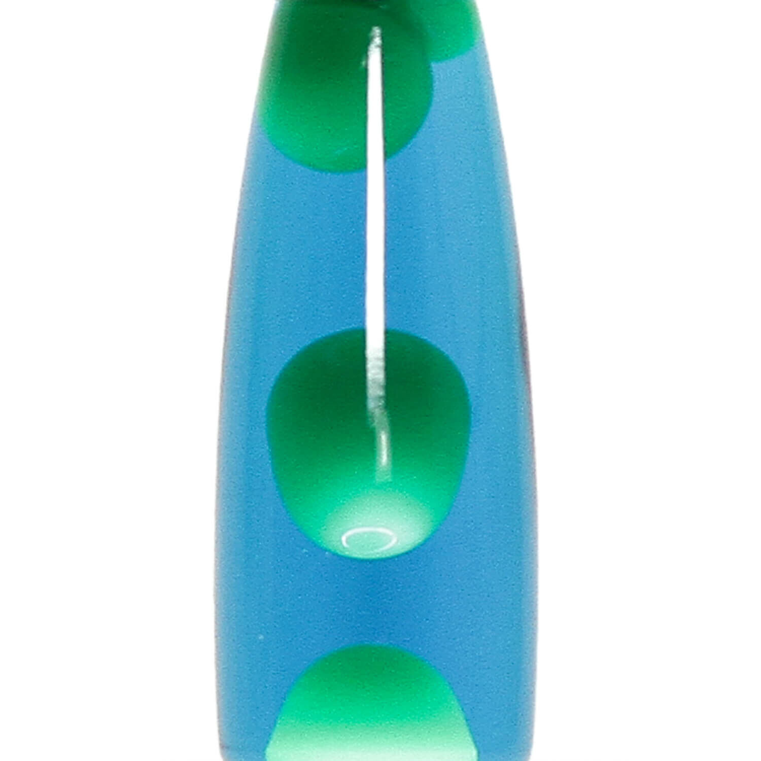 Impressionnante lampe à lave rétro TIMMY Vert Bleu