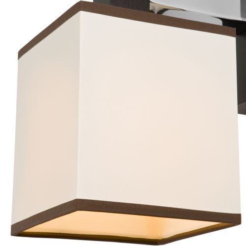 Lampe murale de style CALI Crème Tissu Lampe moderne
