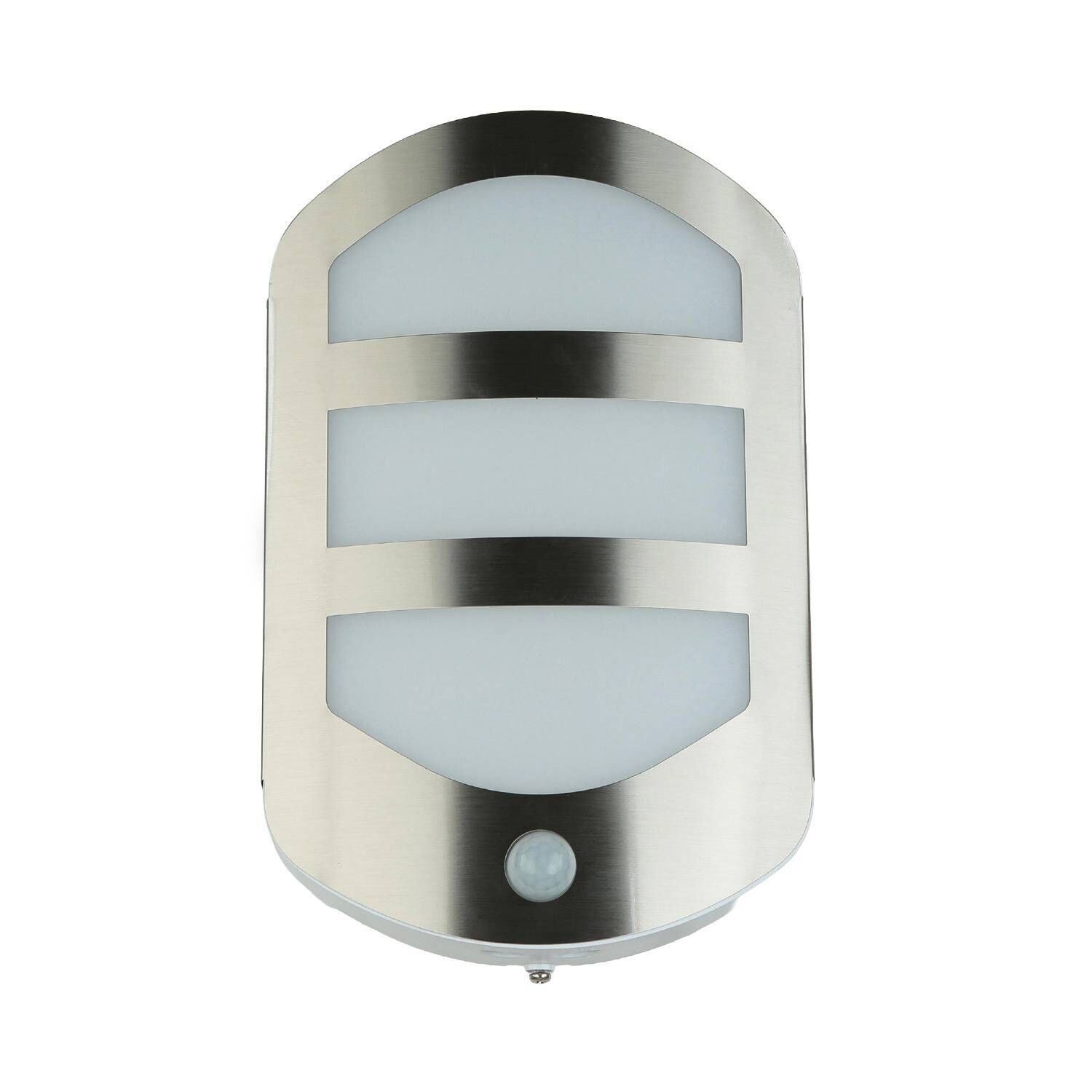 Wandlampe, Außenleuchte, Edelstahl, Stahl, Lichtschale