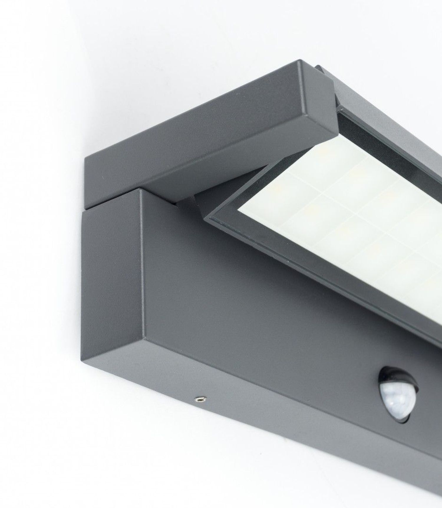 Applique extérieure LED avec capteur de mouvement aluminium verre Deckenleuchte, Beleuchtung, Postfach