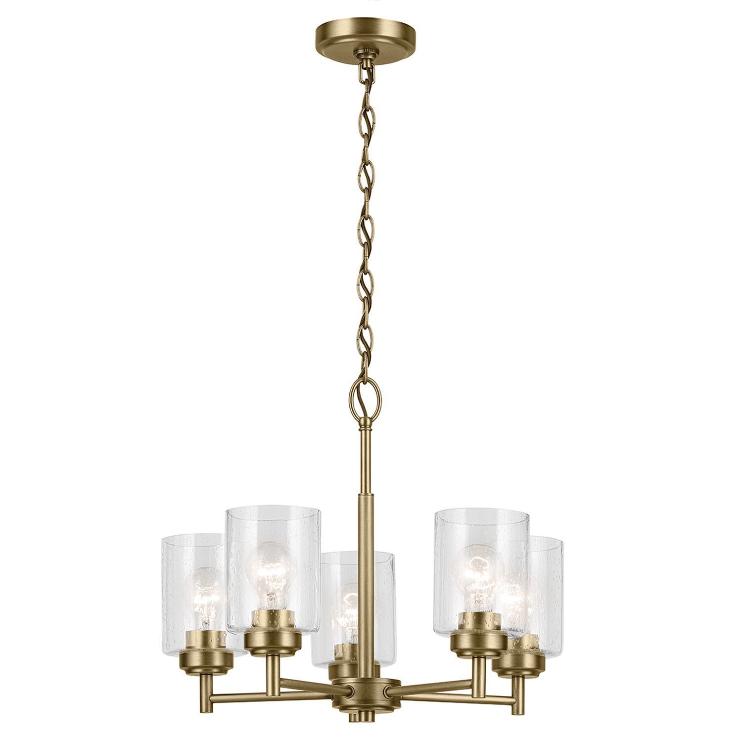 Lustre métal verre 50,2 cm de large H : max. 144,4 cm