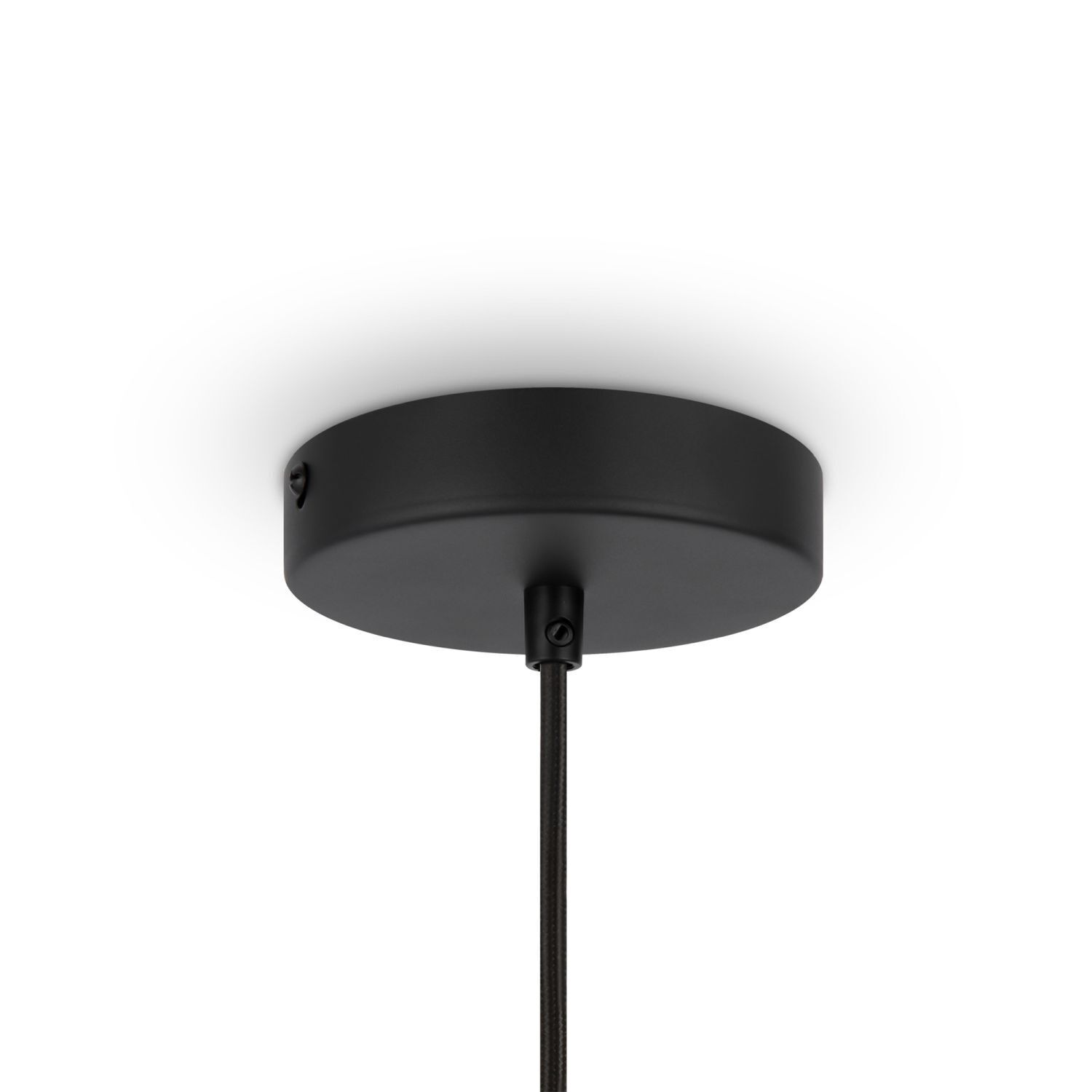 decken-halter, hängelampe, runde-deckenleuchte, schwarz, pendel