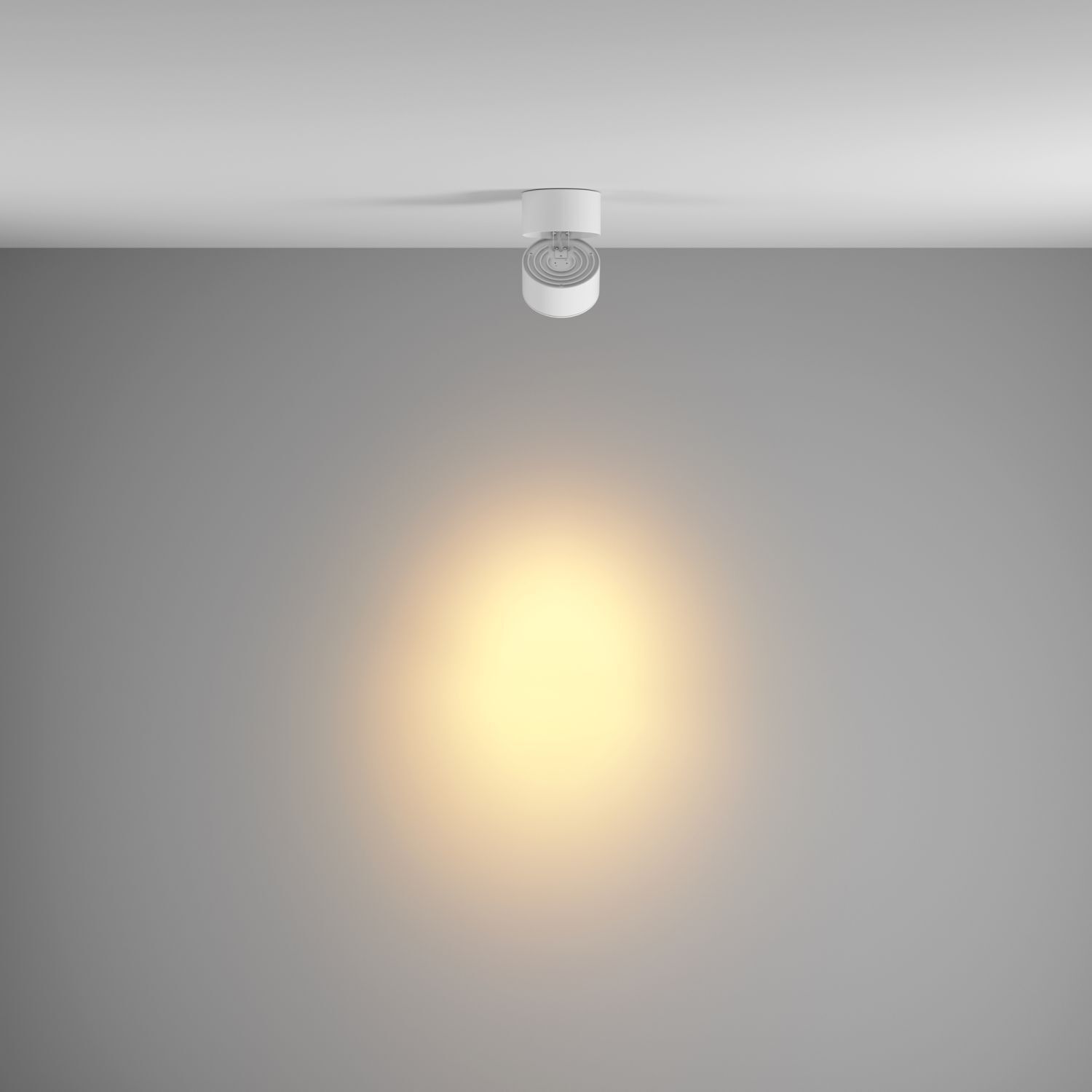 Deckenleuchte, Spotlight, LED, Weiß, Wand-/Deckenleuchte